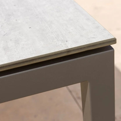 Mesa de centro rectangular de Aluminio - Mood de 110x60cm