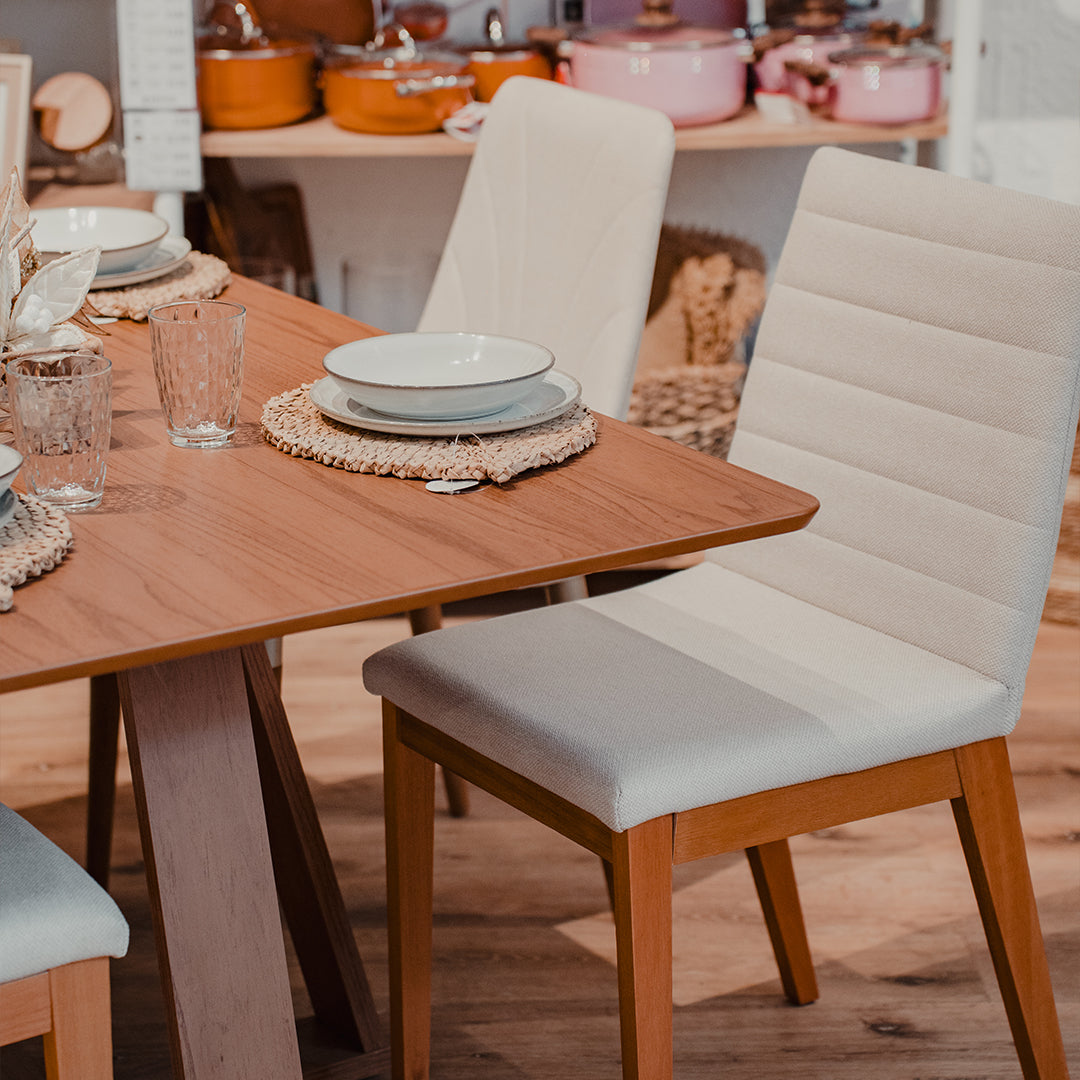 Mesa de Comedor Aura 1.35 - Marrón