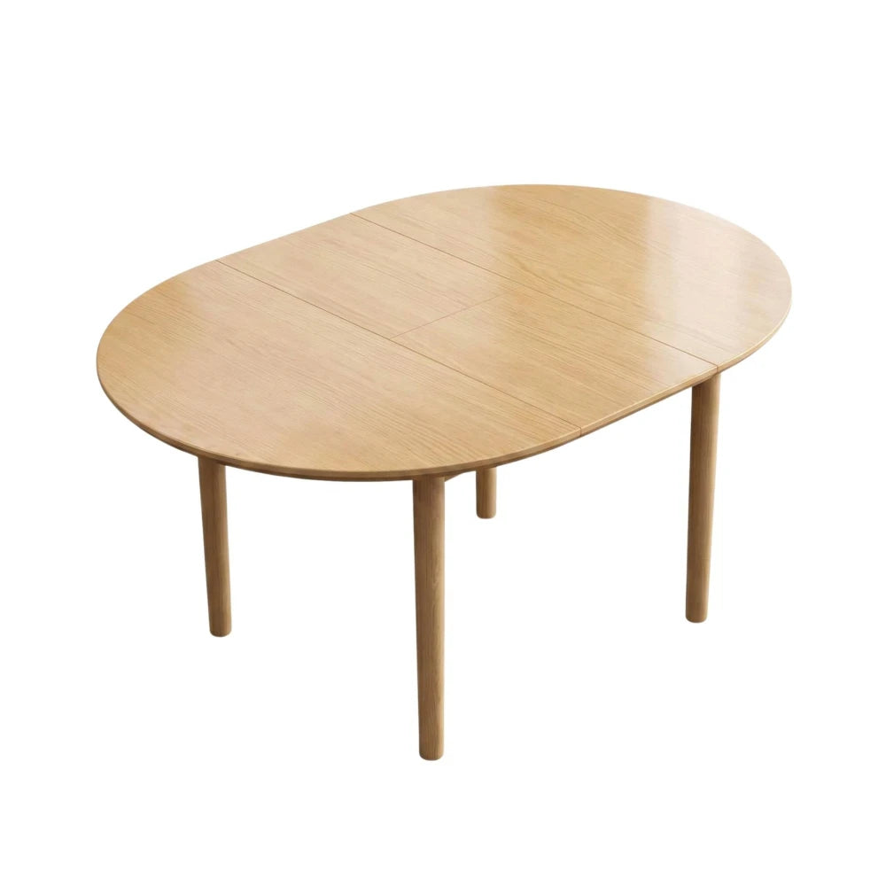 Mesa de comedor Extensible - Madera maciza 100 a 130 cm