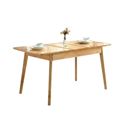 Mesa de comedor Extensible - Madera maciza 120 a 150 cm Elan - Línea Serena
