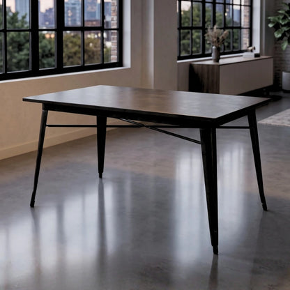 Mesa de comedor Metal industrial 120 - Tolix