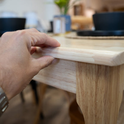 Mesa de comedor - Madera maciza 120 cm Bolonia - Línea Serena