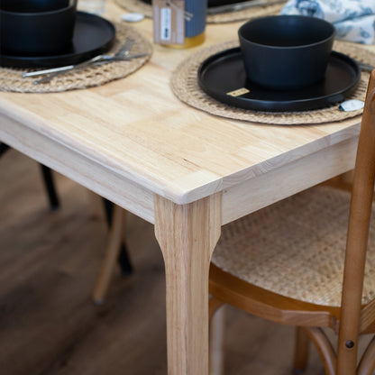 Mesa de comedor - Madera maciza 120 cm Bolonia - Línea Serena