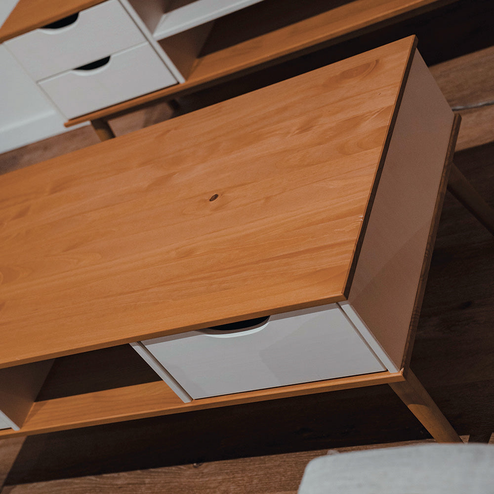 Mesa de Living Praga - Blanco