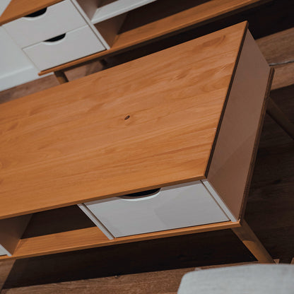 Mesa de Living Praga - Blanco