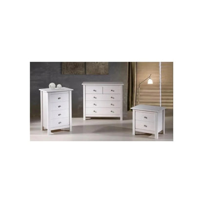 Mesa De Luz 2 Cajones Madera