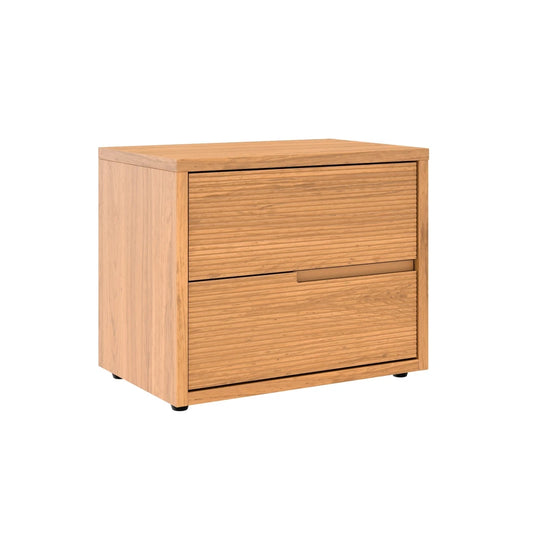 Mesa de Luz 2 cajones - Concept - Marrón