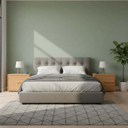 Mesa de Luz 2 cajones - Concept - Marrón