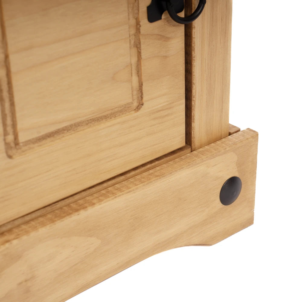 Mesa de luz 1 puerta 1 cajón - Eco - Línea Monterrey - Natural