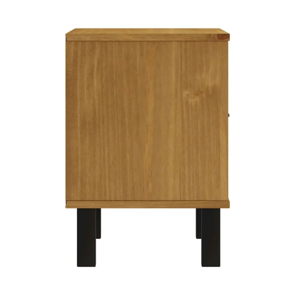 Mesa De Luz Madera 1 Cajon Línea Denver