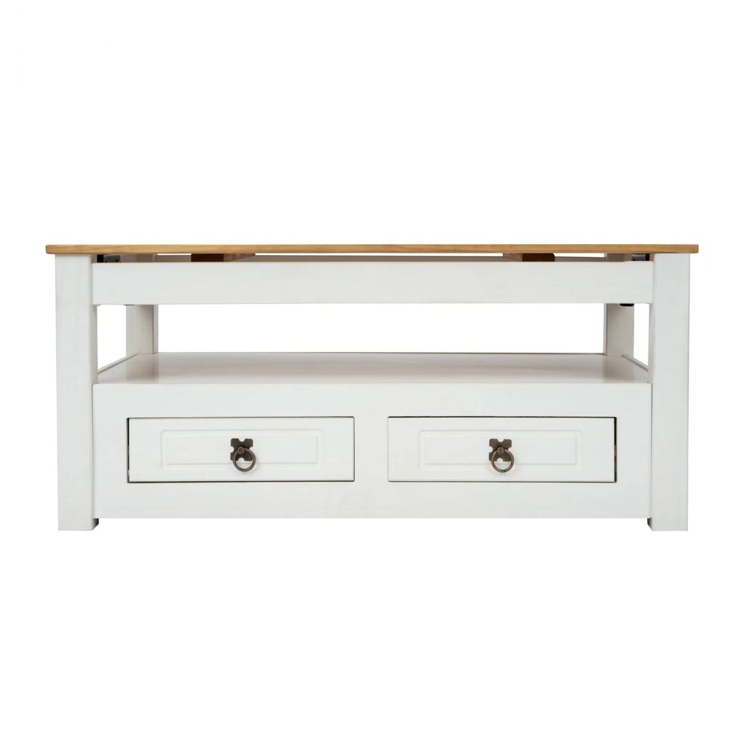 Mesa de Living Articulada - Línea Monterrey - Blanco