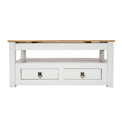 Mesa de Living Articulada - Línea Monterrey - Blanco