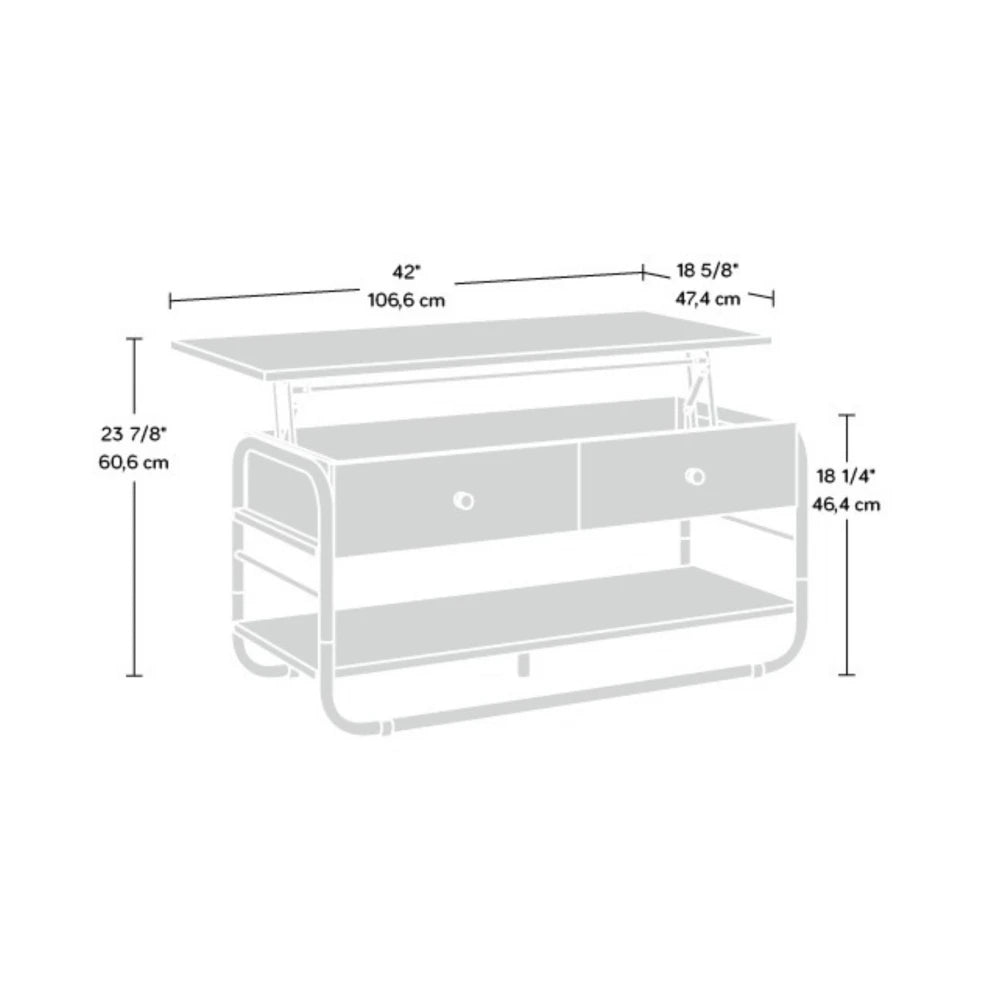 Mesa Ratona Articulada - Sauder - Linea Union Plain