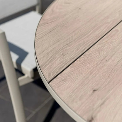 Mesa redonda de Patio Diámetro 119cm - Urbanite - Beige