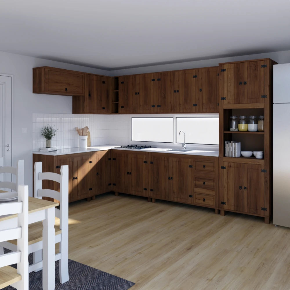 Modular para Microondas - Linea Monterrey - Nogal