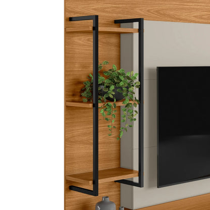 Modular para Tv Alagoas Nature/Blanco - Línea Haus