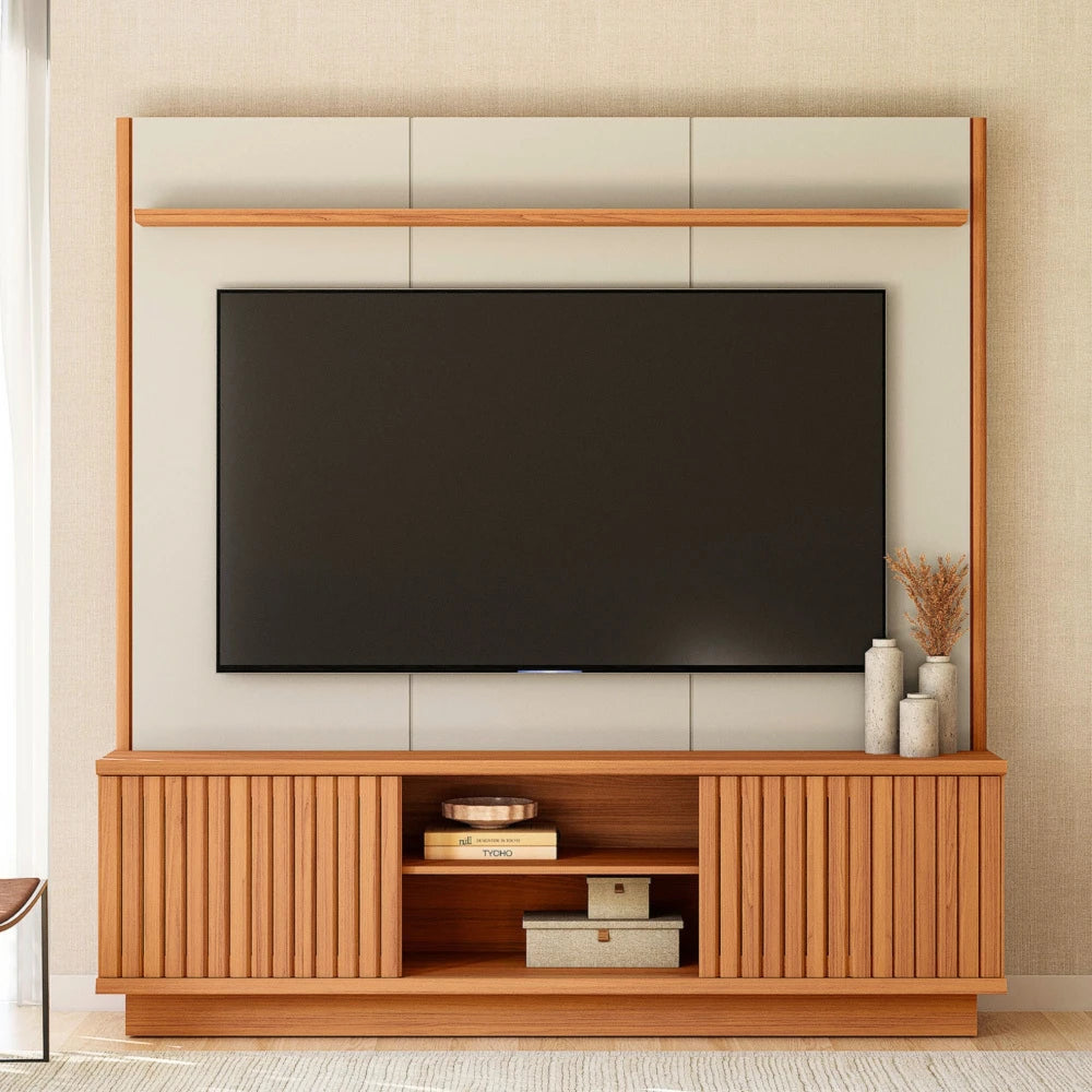 Modular para Tv Ravenna Canela/Banco - Línea Haus