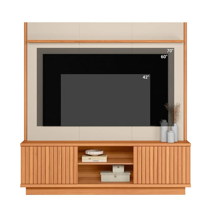 Modular para Tv Ravenna Canela/Banco - Línea Haus
