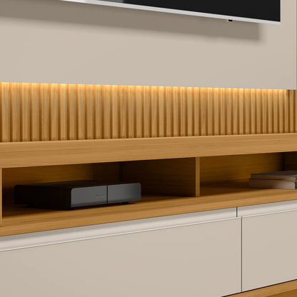 Modular para Tv San Paulo Rack + Panel - Línea Haus