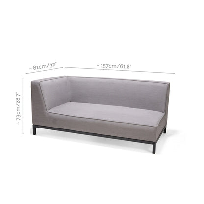 Juego Muebles De Jardin Mood - Gris
