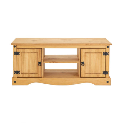 KIT Mesa De Living + Rack de TV Línea Monterrey - Natural