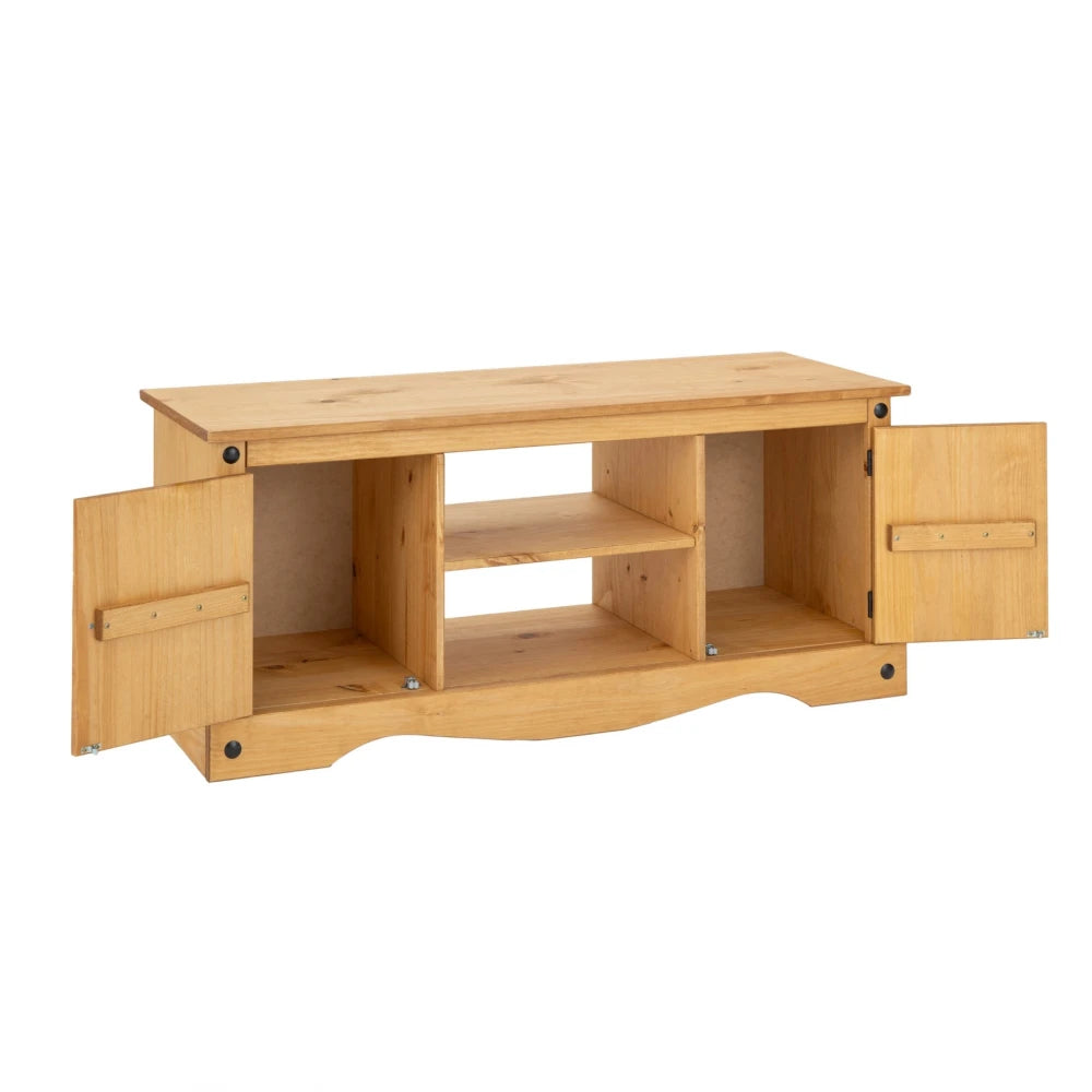 Rack 2 puertas 1 Estante - 120cm - Línea Monterrey - Natural