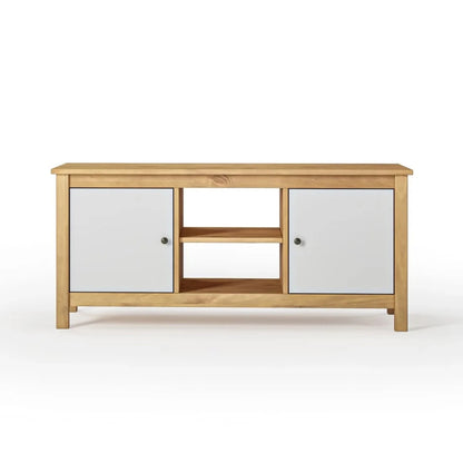 Rack para TV 2 Puertas - Línea Maden - Blanco