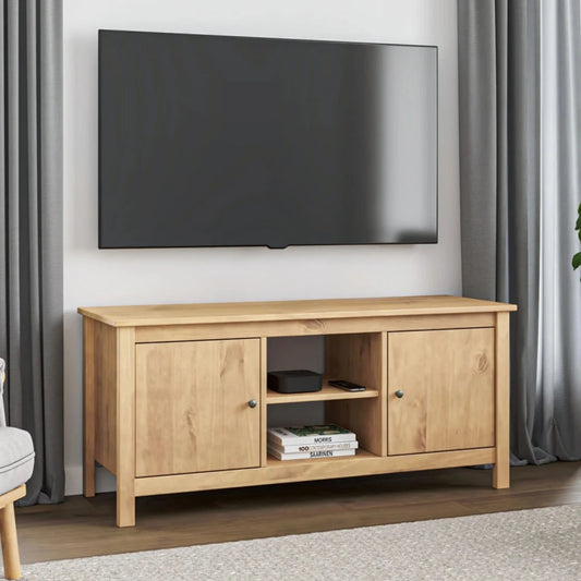 Rack para TV 2 Puertas - Línea Maden - Marrón