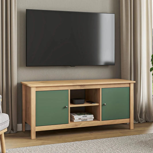 Rack para TV 2 Puertas - Línea Maden - Verde