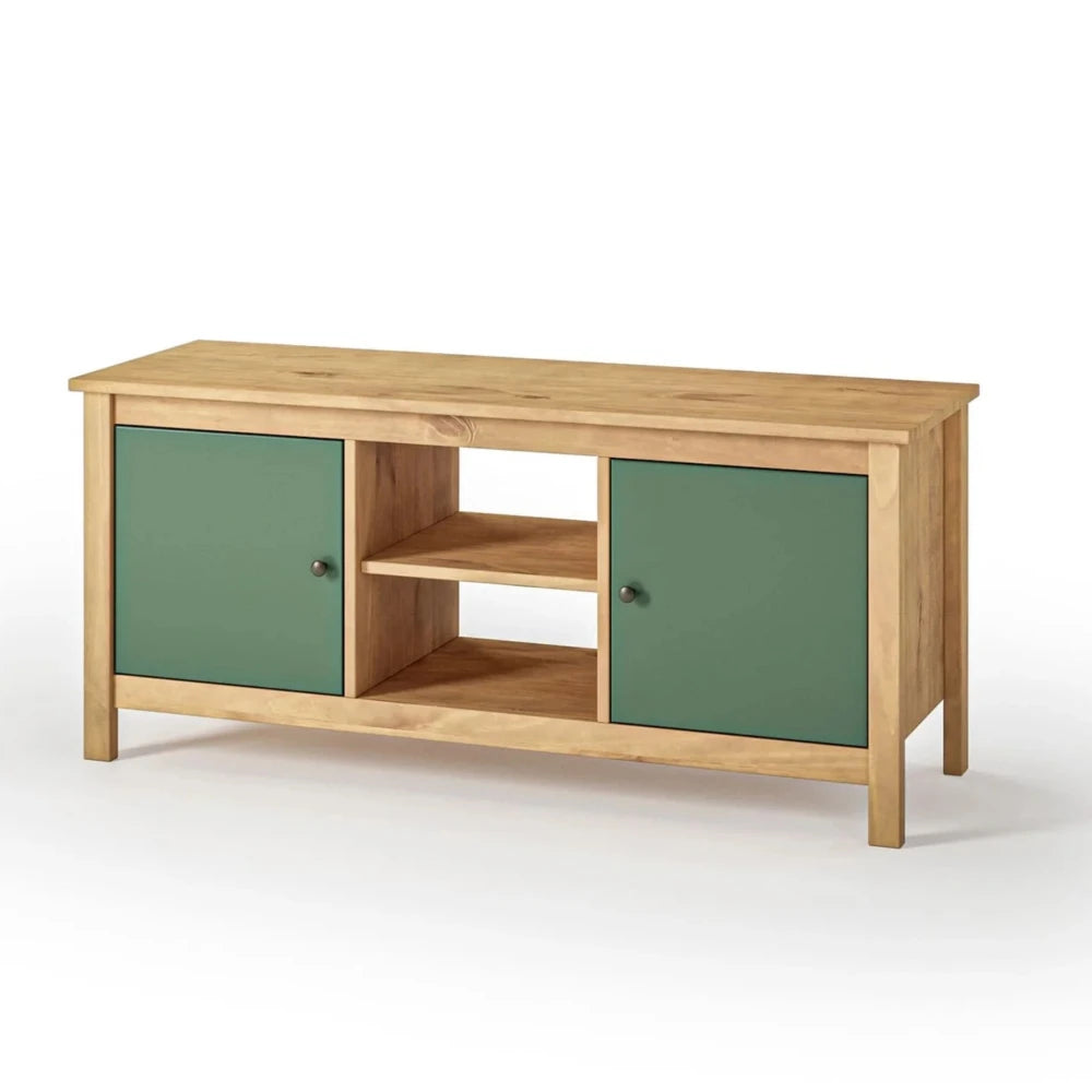 Rack para TV 2 Puertas - Línea Maden - Verde