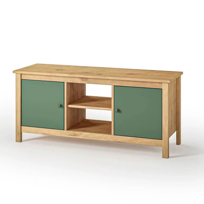 Rack para TV 2 Puertas - Línea Maden - Verde
