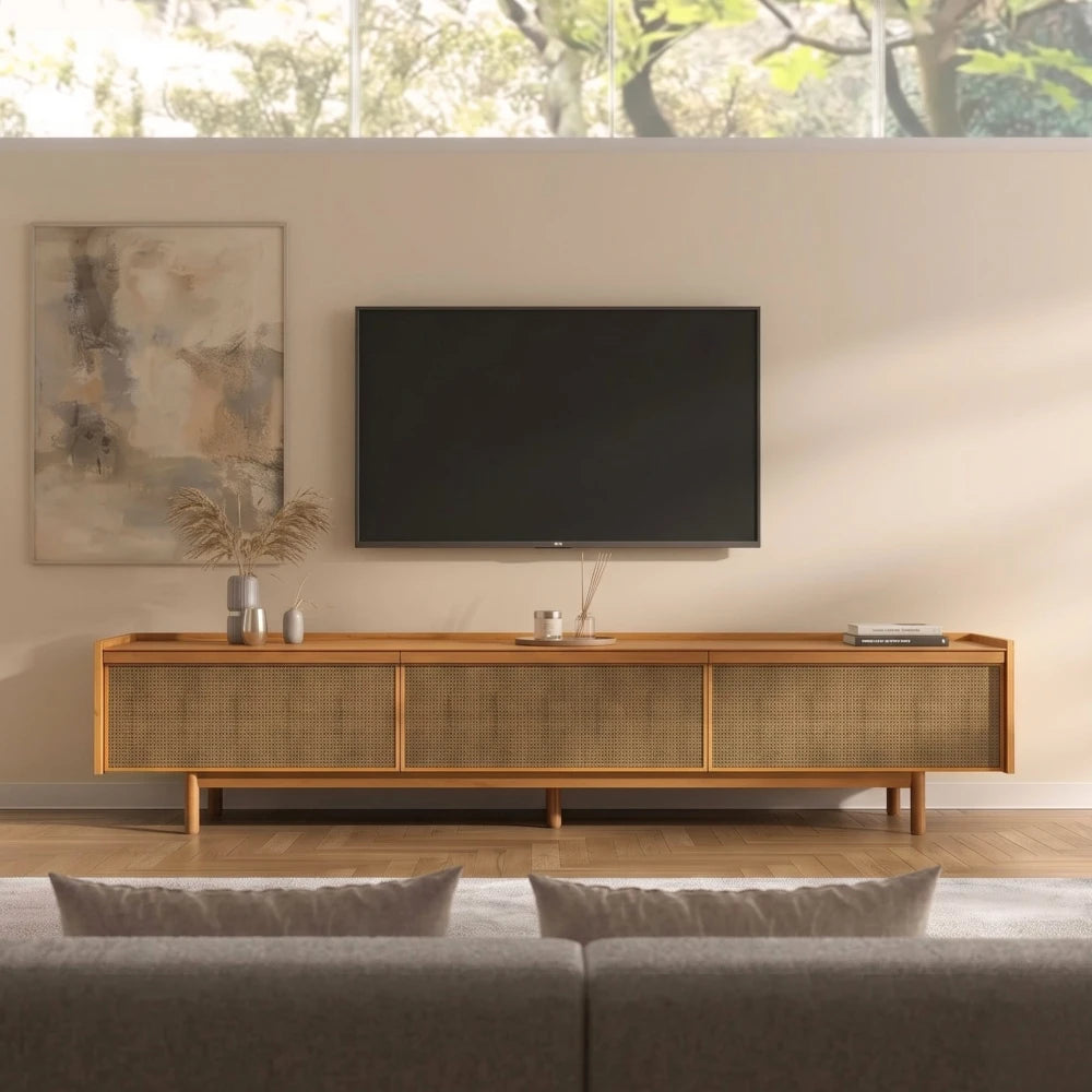 Rack para TV - Maldivas 2.2 - Línea Nevada - Natural