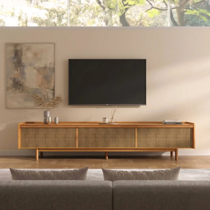 Rack para TV - Maldivas 2.2 - Línea Nevada - Natural