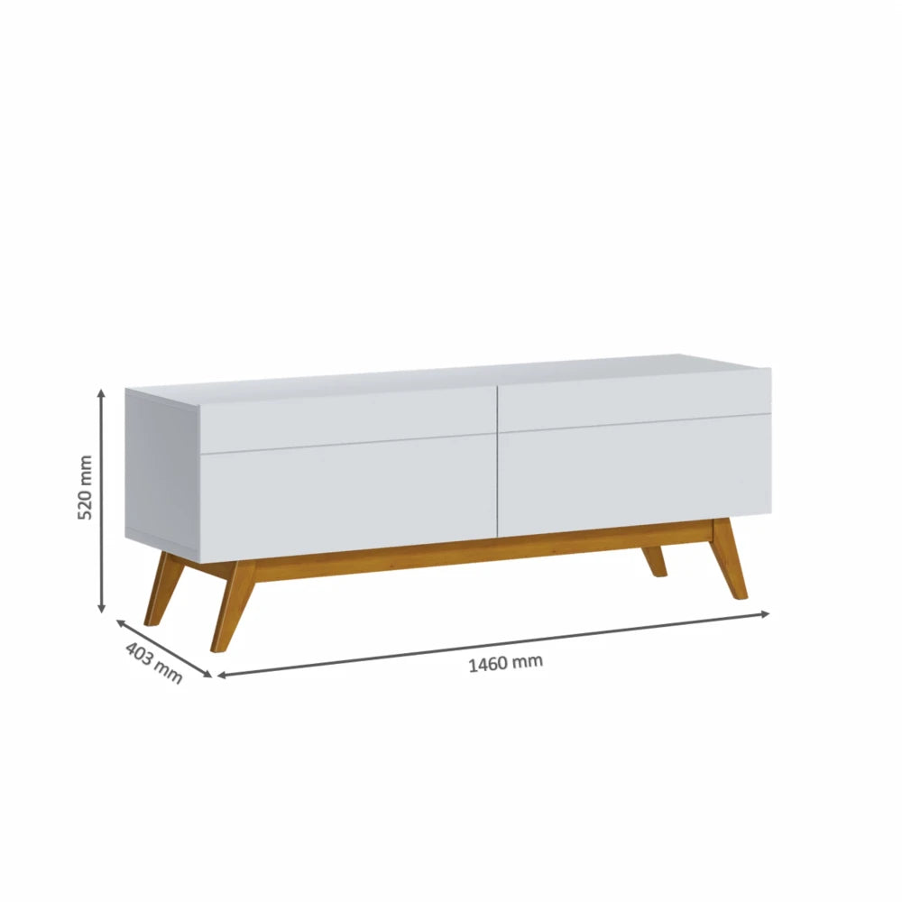 Rack para TV 1.4 - Línea Nevada - Blanco