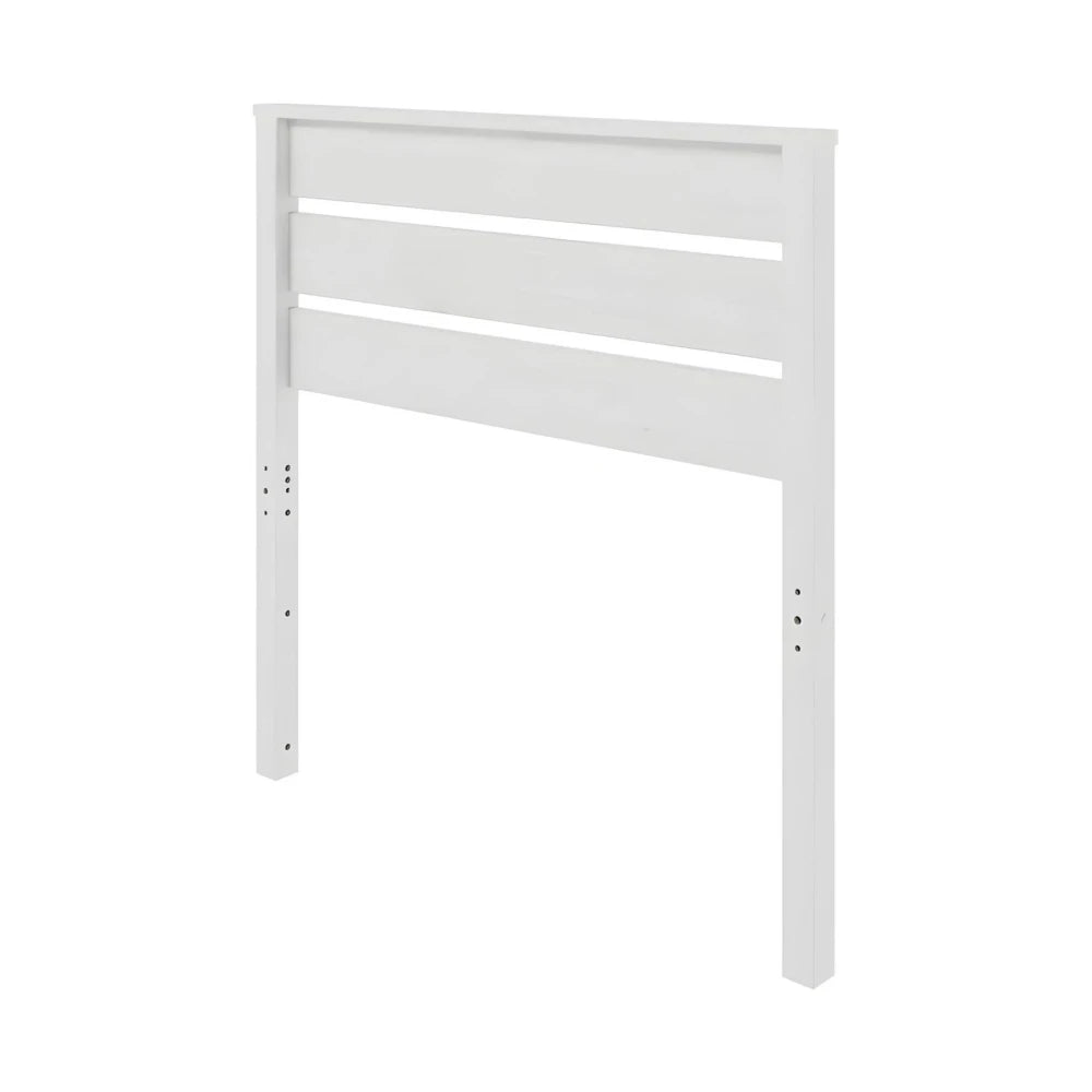 Respaldo 1 Plaza Madera maciza - Funcional - Blanco