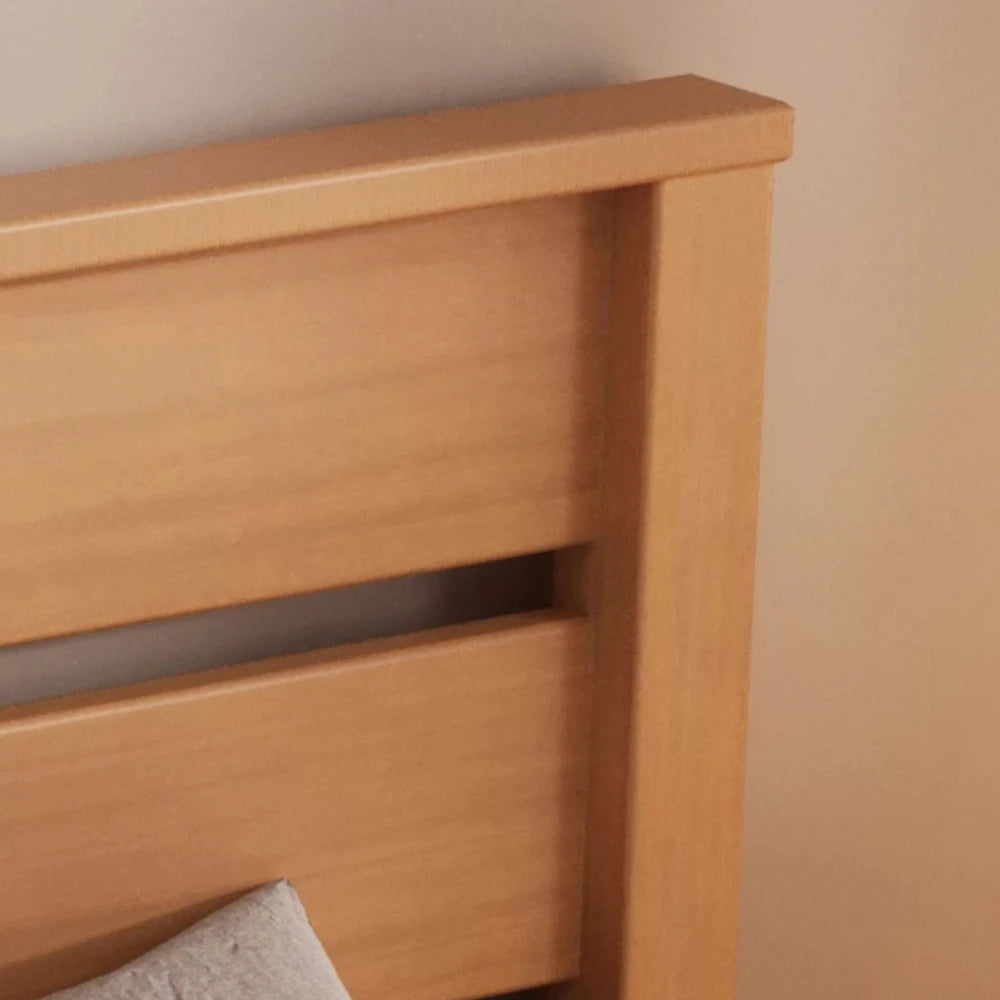 Respaldo 2 Plazas Madera maciza - Funcional- Marrón