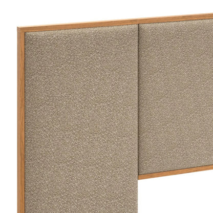 Respaldo 2 plazas Tapizado Full - Nordik - Marrón