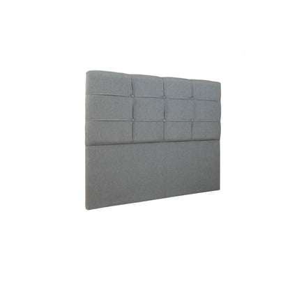 Respaldo Oxford - 1 Plaza 90 cm - Gris