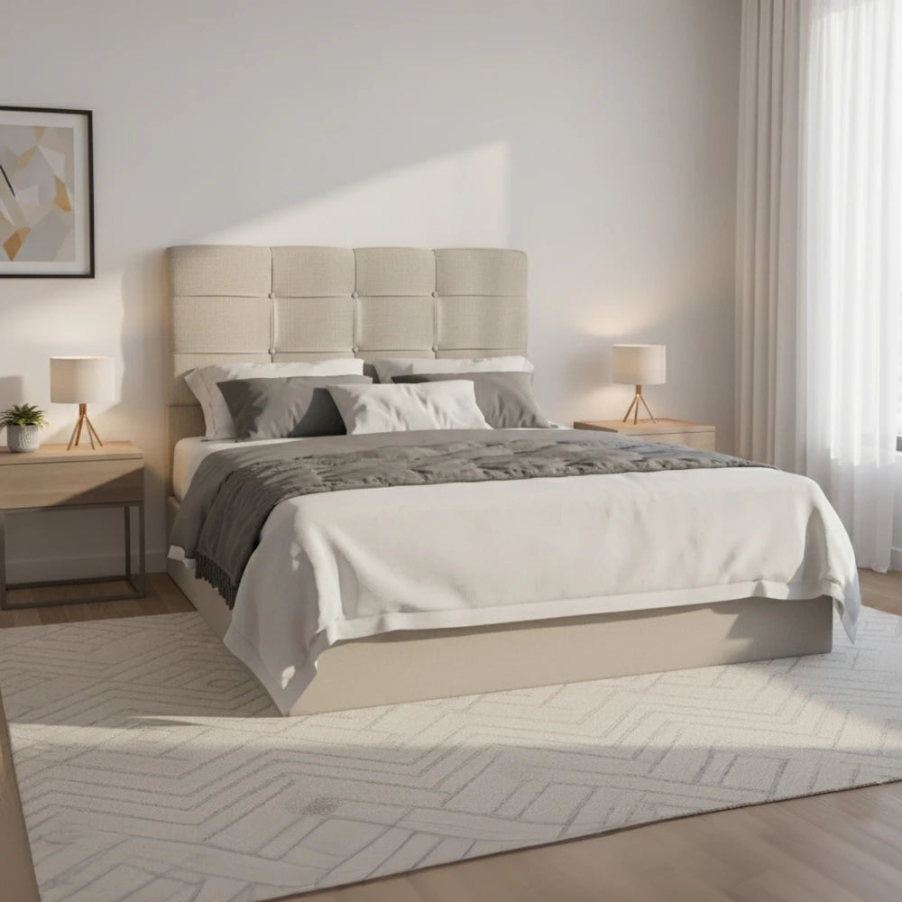 Respaldo Oxford - Queen - Natural