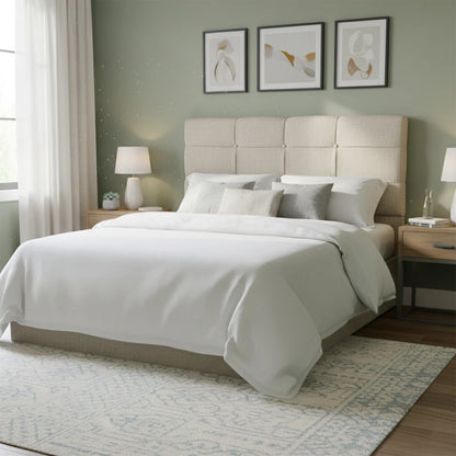 Respaldo Oxford - Queen - Natural