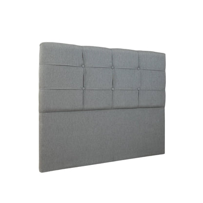 Respaldo Oxford - King - Gris