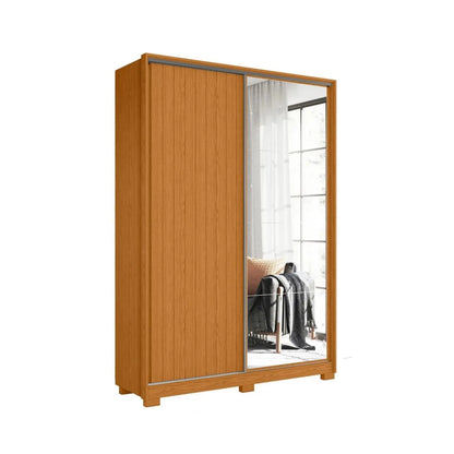 Ropero 2 puertas con Espejo - Linea FIT - Negro