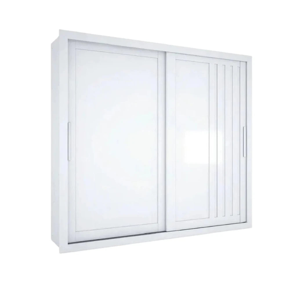 Ropero 2 Puertas - Titan - Blanco