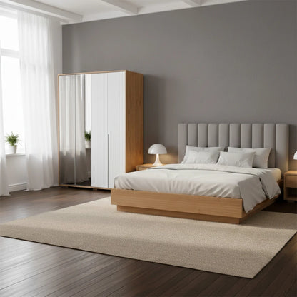 Ropero Puertas Batientes Reflect 1.8 - Nordik - Beige