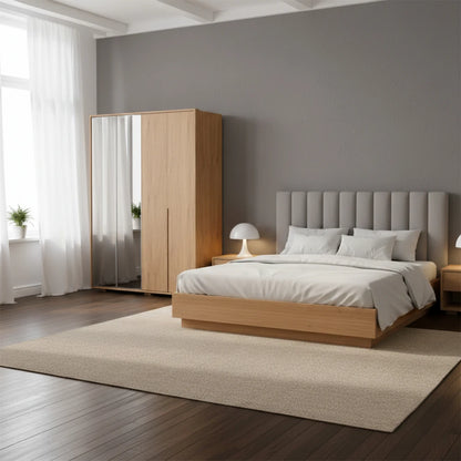 Ropero Puertas Batientes Reflect 1.8 - Nordik - Marrón