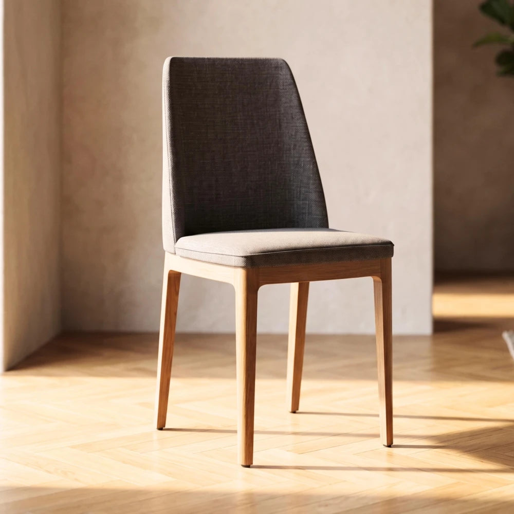 Silla de Comedor City - Línea Nevada - Lino Gris