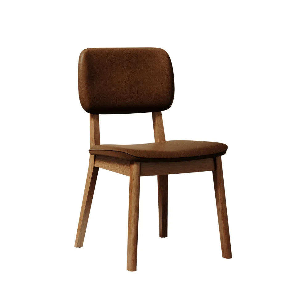 Silla de Comedor Classic - Línea Nevada - Cuero Sintético