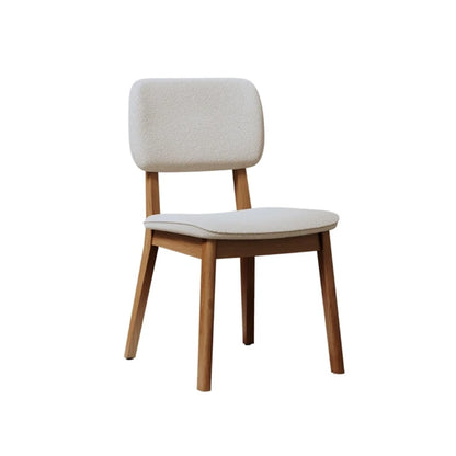 Silla de Comedor - Línea Nevada - Bouclé/Natural