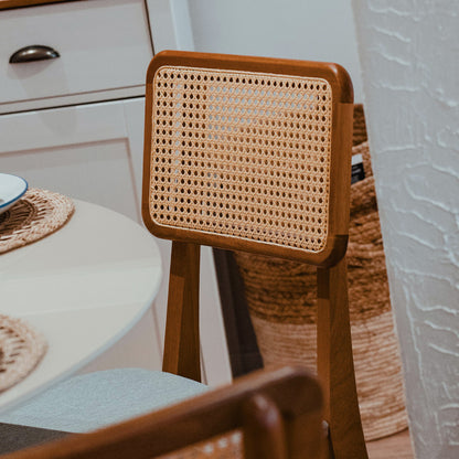 Silla de Comedor New - Línea Nevada - Lino Gris