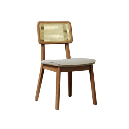 Silla de Comedor New - Línea Nevada - Lino Natural